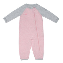 Load image into Gallery viewer, Juddlies Raglan Organic Playsuit-Dogwood Pink
