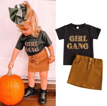Load image into Gallery viewer, Girl Gang Skirt Set
