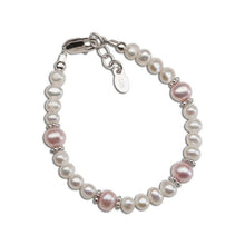 Load image into Gallery viewer, Addie Freshwater Pearl and Sterling Silver Bracelet
