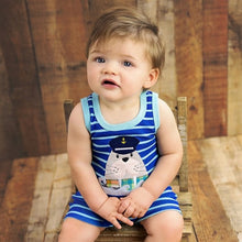 Load image into Gallery viewer, Haute Baby &#39;&#39;Ahoy Boy&#39;&#39;  Romper
