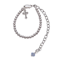 Load image into Gallery viewer, Boy&#39;s Blessing to Bride Sterling Silver Christening Bracelet
