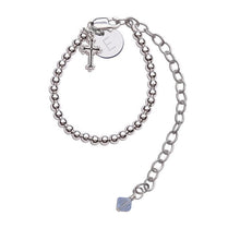 Load image into Gallery viewer, Boy&#39;s Blessing to Bride Sterling Silver Christening Bracelet
