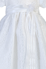 Load image into Gallery viewer, Swea Pea &amp; Lilli &quot;Chloe&quot; Baptism Gown w/Hat
