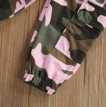 Load image into Gallery viewer, Blessed Pink Camo Jogging Set
