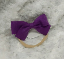 Load image into Gallery viewer, Felt Bow Nylon Headbands
