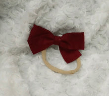 Load image into Gallery viewer, Felt Bow Nylon Headbands
