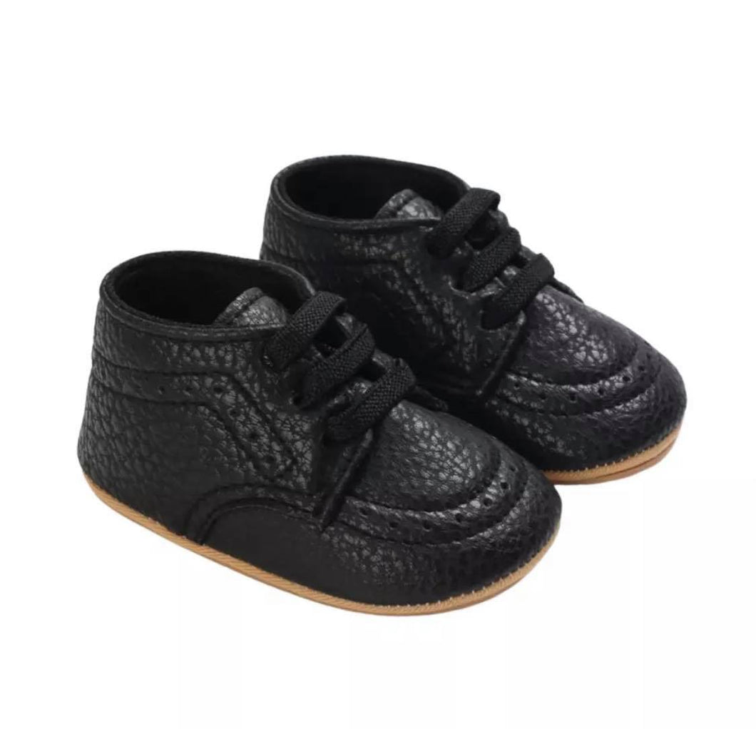 Infant Saddle Oxford Crib Shoes