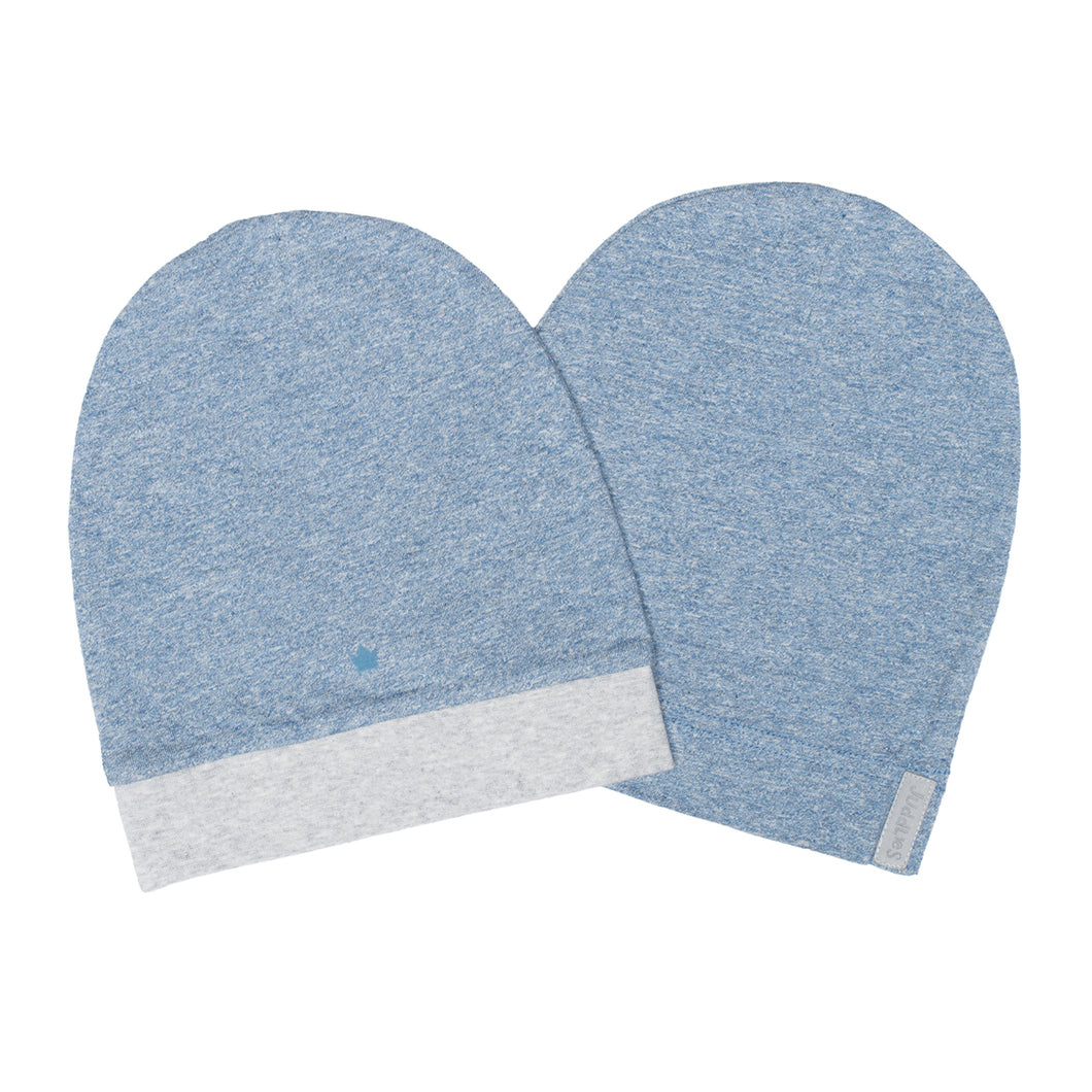 Juddlies 2pk Slouchy Hats-Denim Blue