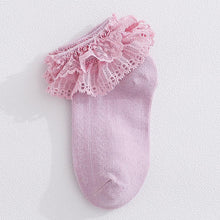 Load image into Gallery viewer, Lace Lowcut Princess Socks
