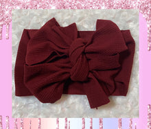 Load image into Gallery viewer, Large Messy Bow Headwrap
