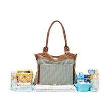 Load image into Gallery viewer, Louvre 9pc Diaper Bag Set
