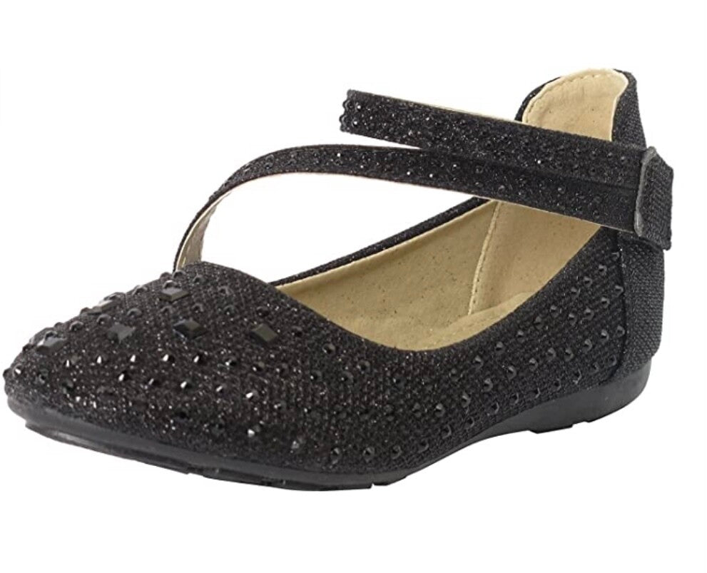 Lucita Rhinestone Flats