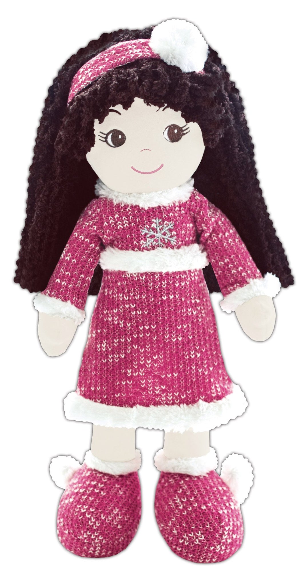 Jessica Snowflake Toddler Rag Doll