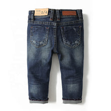 Load image into Gallery viewer, Boy&#39;s Dark Blue Wash Jeans
