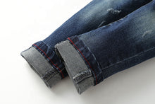 Load image into Gallery viewer, Boy&#39;s Dark Blue Wash Jeans
