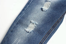 Load image into Gallery viewer, Boy&#39;s Ripped Denim Jeans
