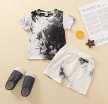 Load image into Gallery viewer, Cotton Tye Dye Shorts Set-Boys
