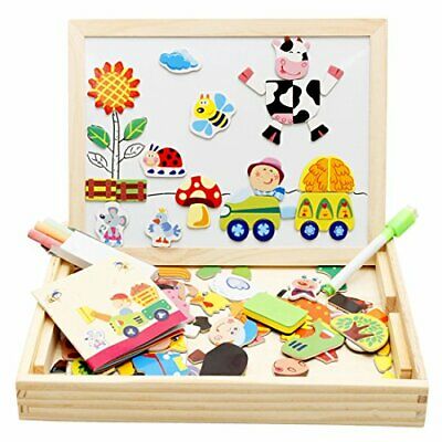 Wooden Activity/Magnetic Box